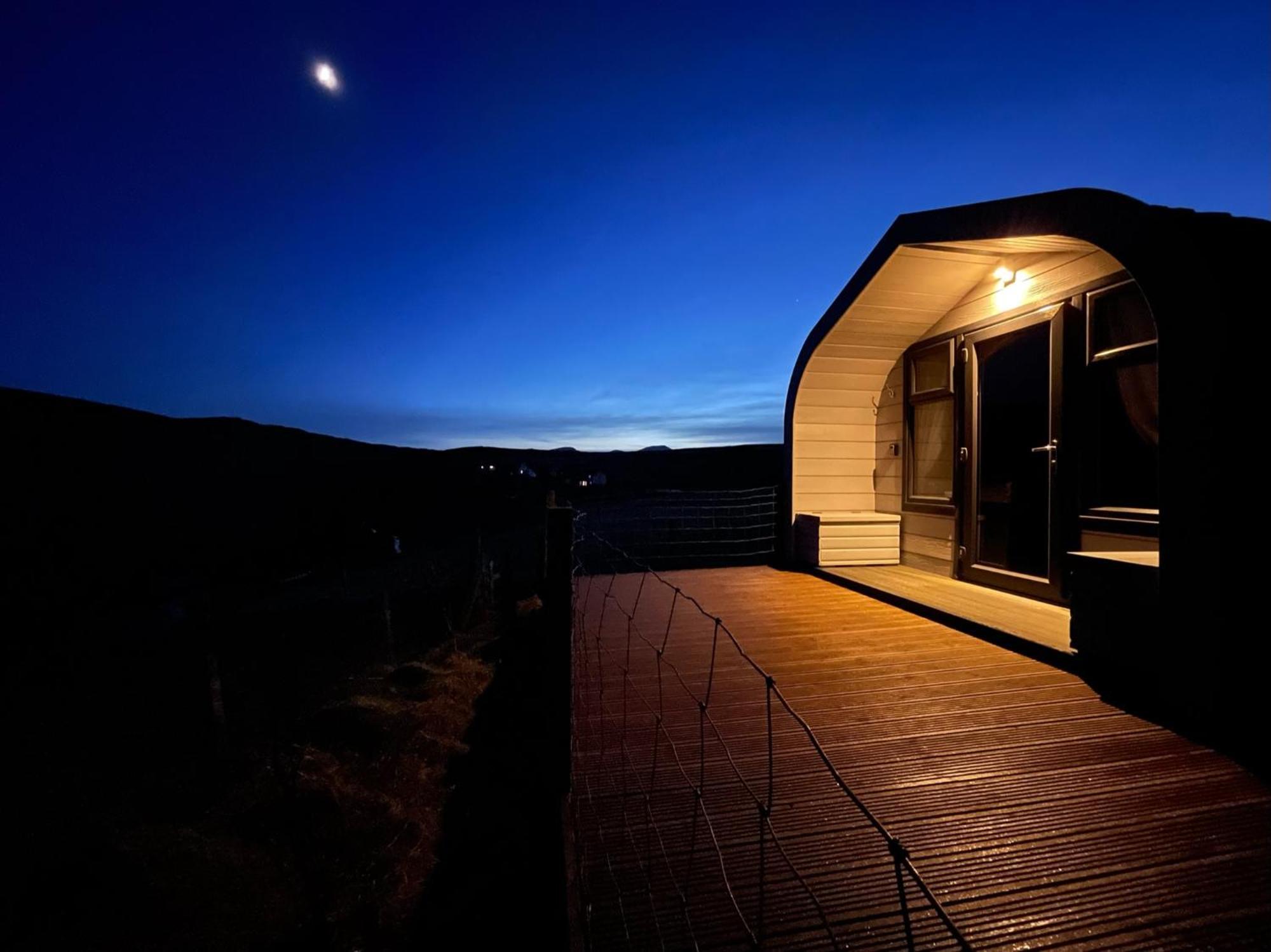 Seapods - Isle Of Lewis - Luxury En-Suite Pods On The Edge Of The Atlantic Ocean Aird Uig 외부 사진