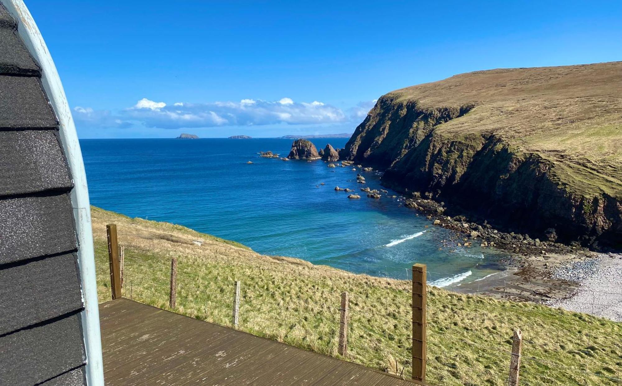 Seapods - Isle Of Lewis - Luxury En-Suite Pods On The Edge Of The Atlantic Ocean Aird Uig 외부 사진