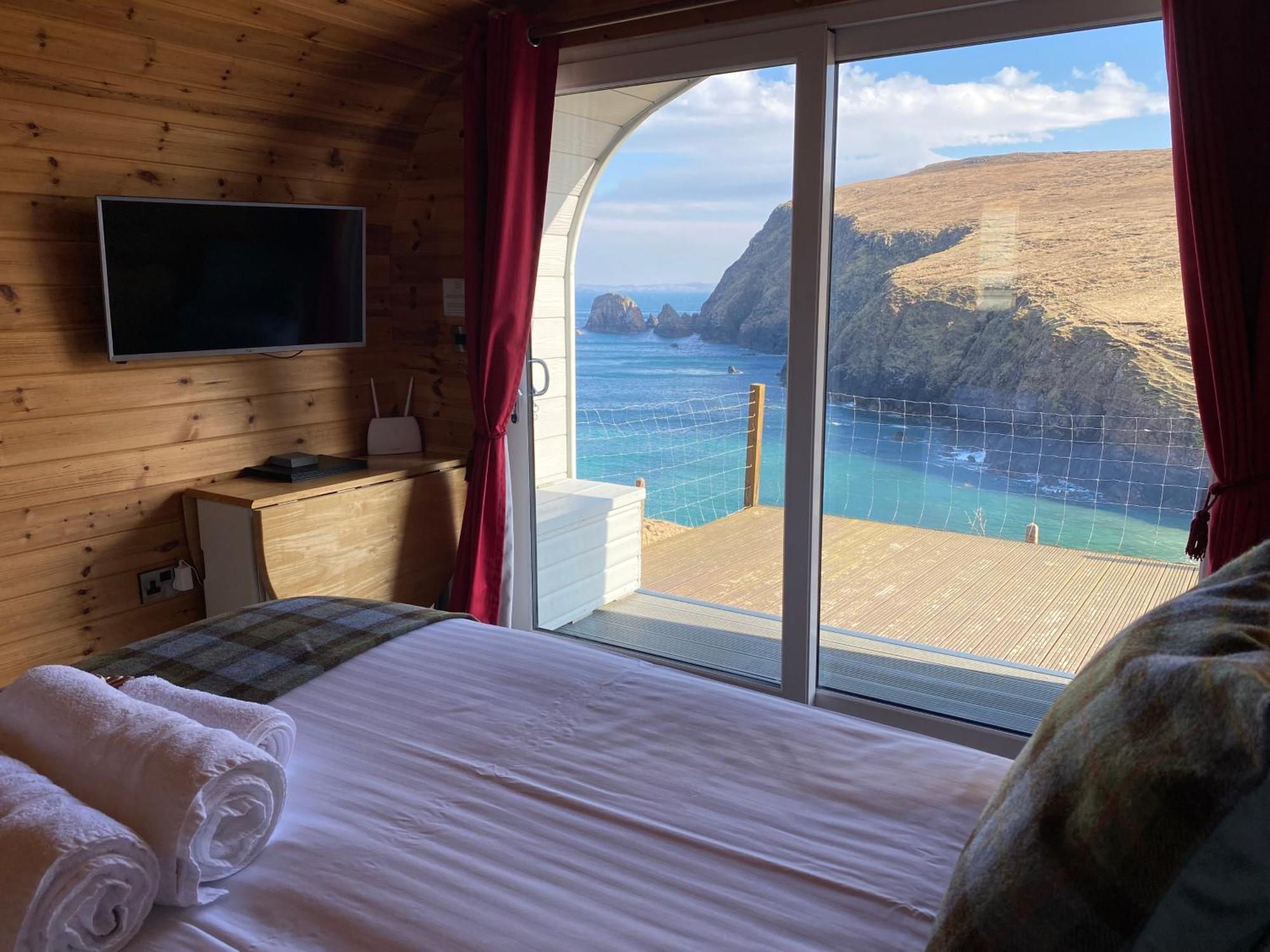 Seapods - Isle Of Lewis - Luxury En-Suite Pods On The Edge Of The Atlantic Ocean Aird Uig 외부 사진
